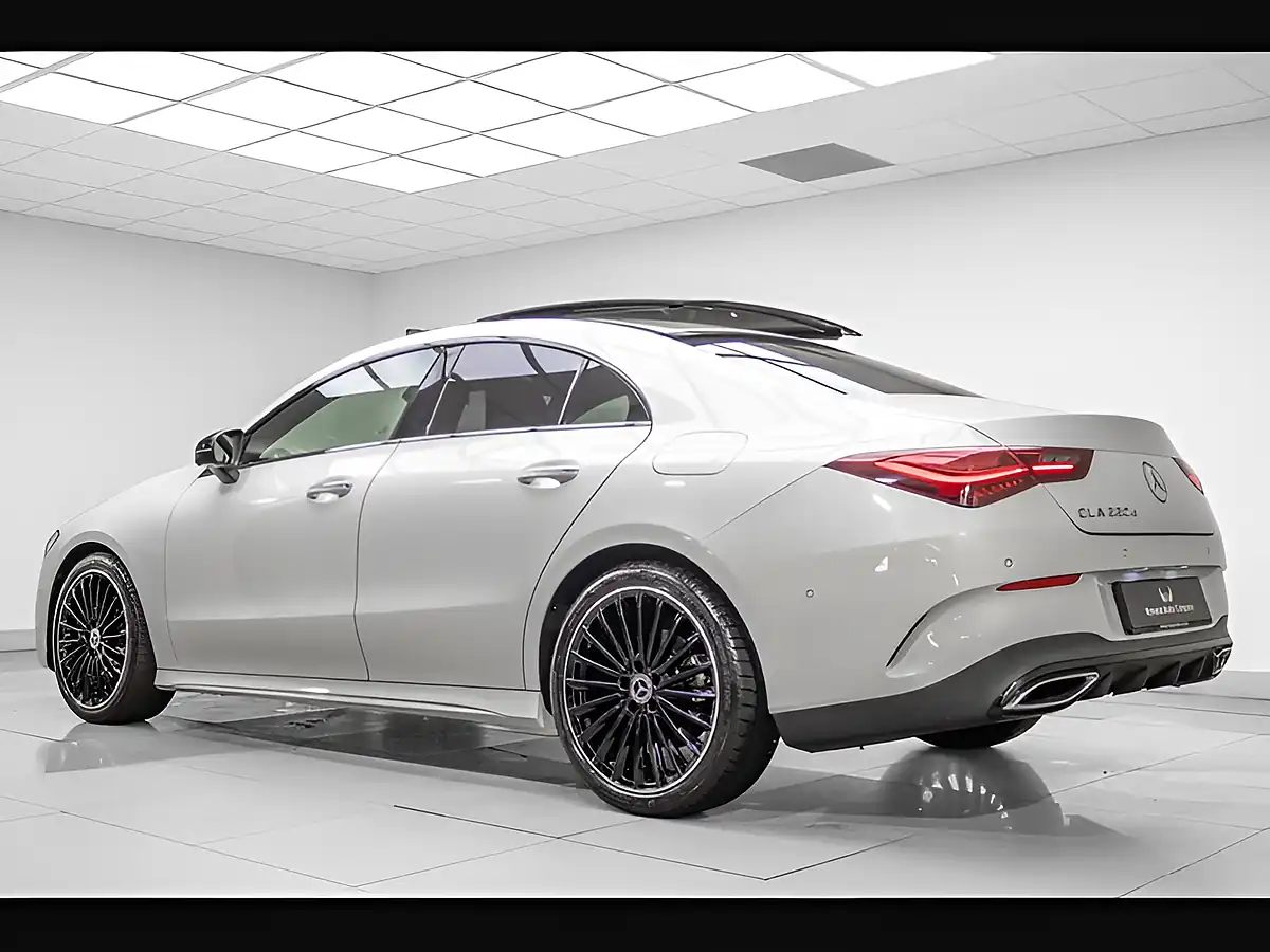 Used 2024 Mercedes-Benz Cla Class AMG Line (premium Plus) White - Interior and Exterior details 4