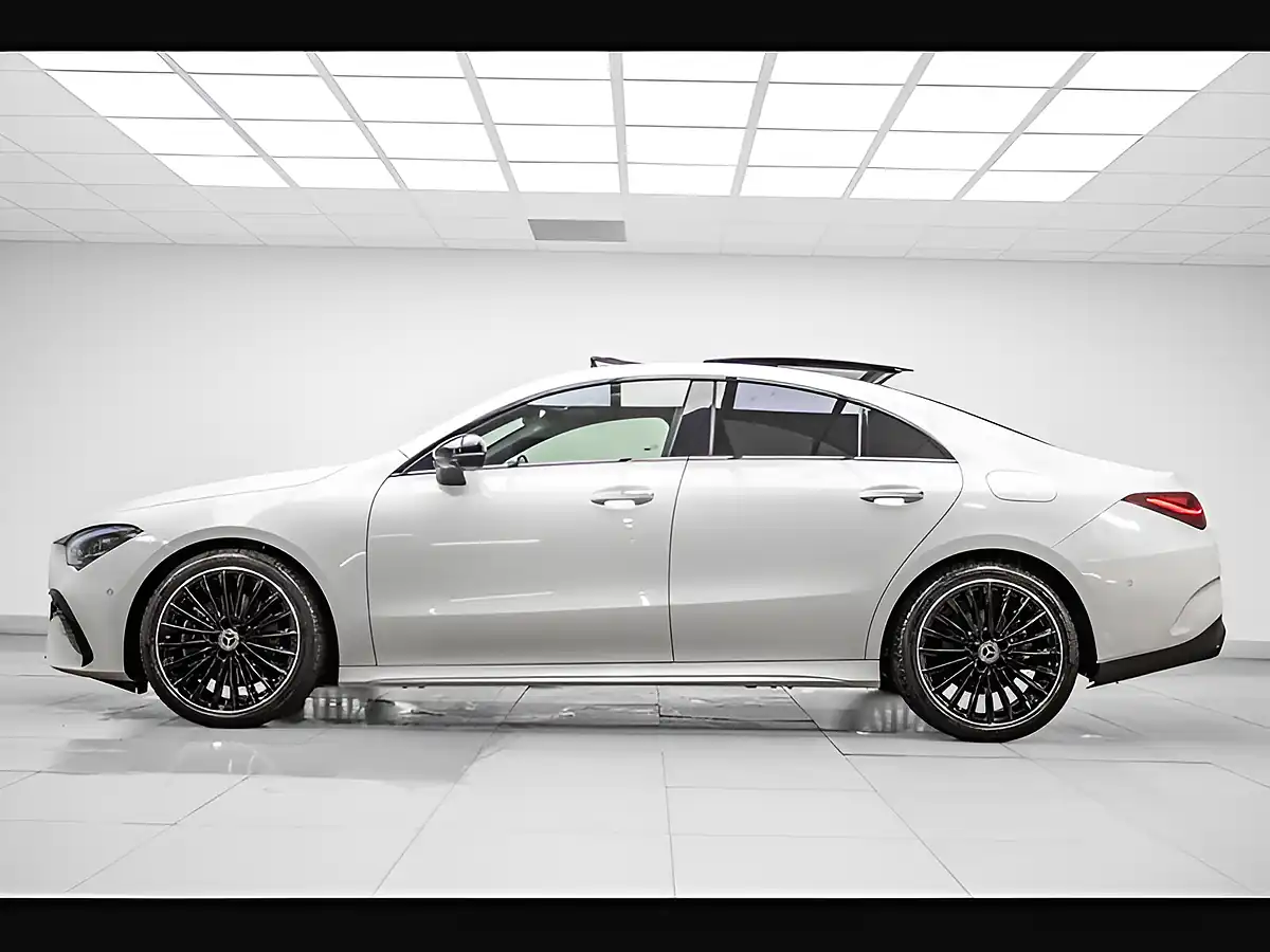 Used 2024 Mercedes-Benz Cla Class AMG Line (premium Plus) White - Interior and Exterior details 6