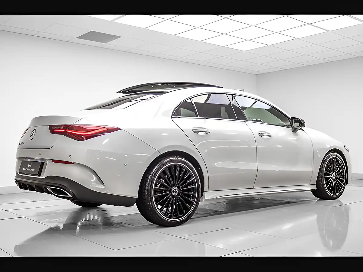 Used 2024 Mercedes-Benz Cla Class AMG Line (premium Plus) White - Interior and Exterior details 8