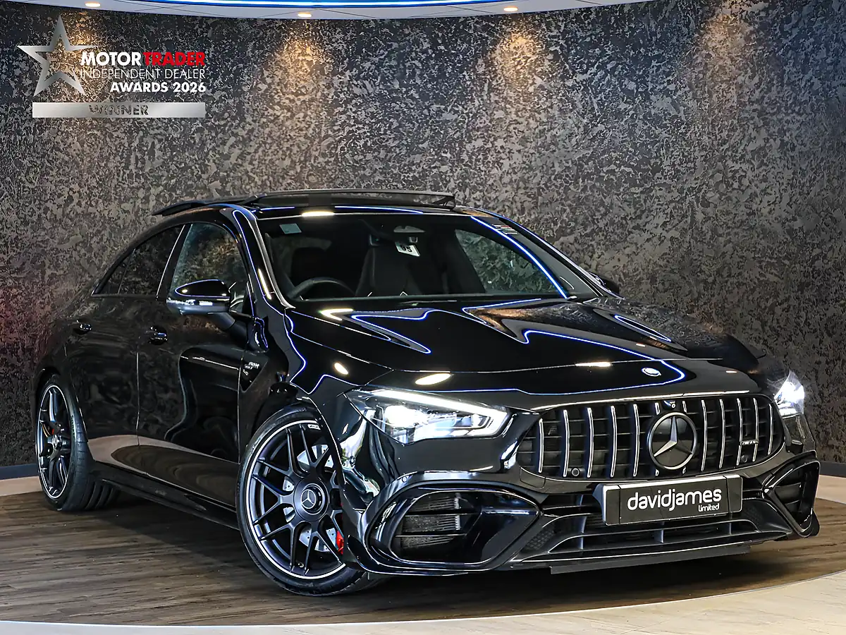 Used 2024 Mercedes-Benz Cla S Plus Black - Front View