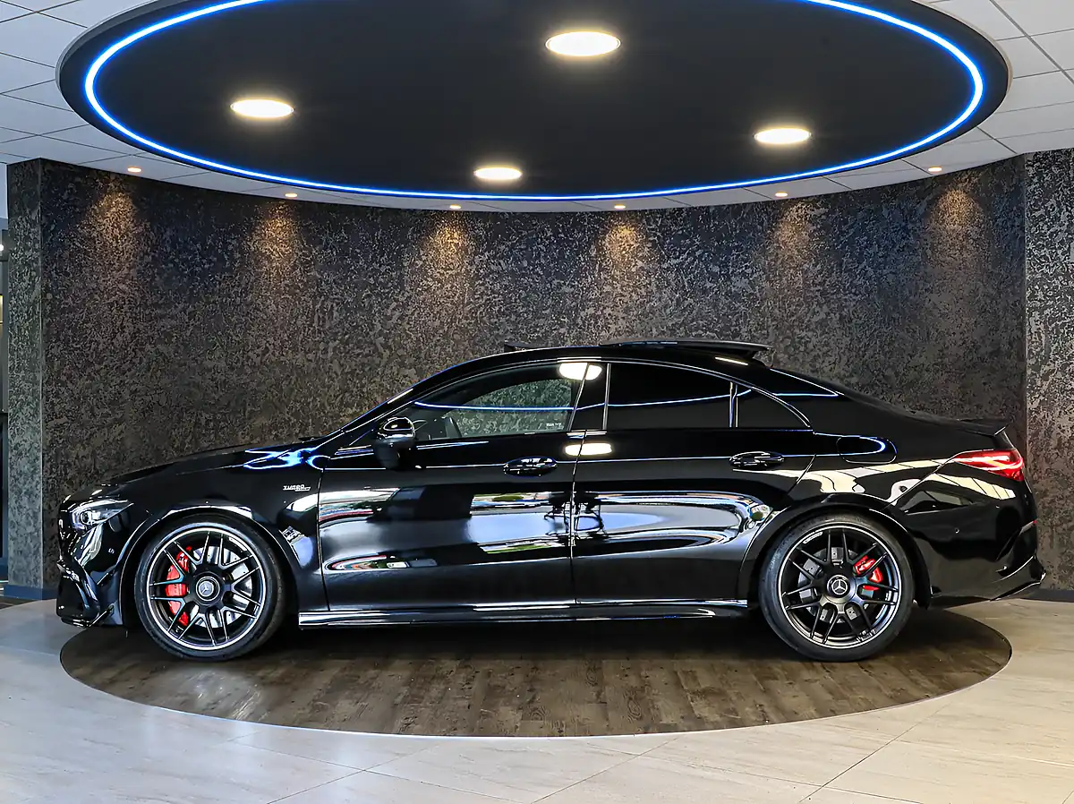 Used 2024 Mercedes-Benz Cla S Plus Black - Interior and Exterior details 7