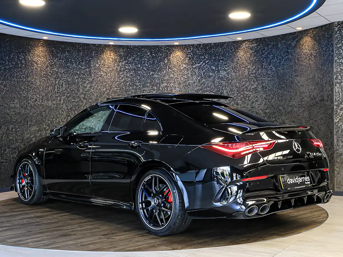 Used 2024 Mercedes-Benz Cla S Plus Black - Interior and Exterior details 8