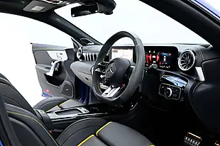 Used 2024 Mercedes-Benz Cla S Plus Spectral Blue - Interior and Exterior details 13