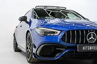 Used 2024 Mercedes-Benz Cla S Plus Spectral Blue - Interior and Exterior details 2