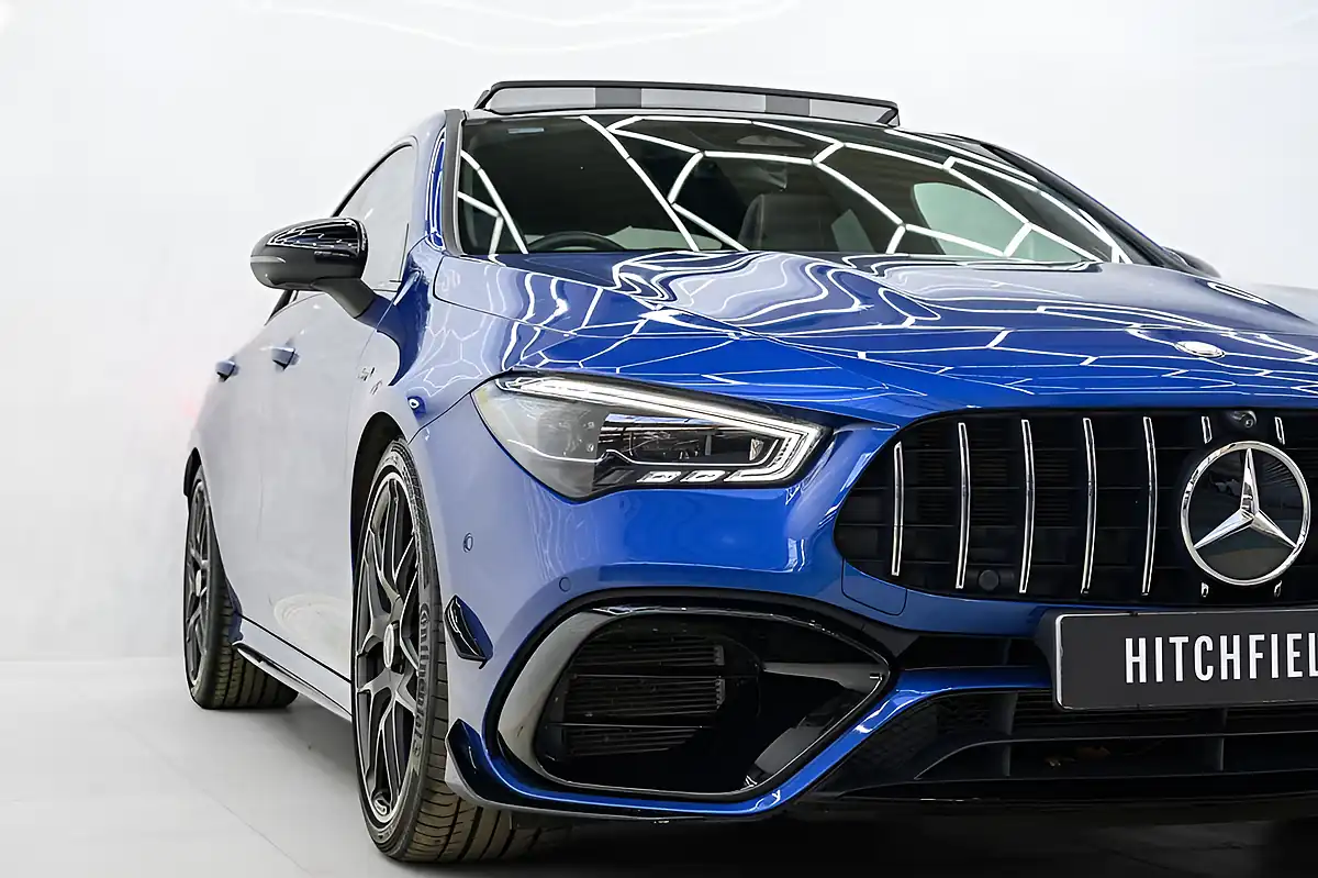 Used 2024 Mercedes-Benz Cla S Plus Spectral Blue - Interior and Exterior details 2