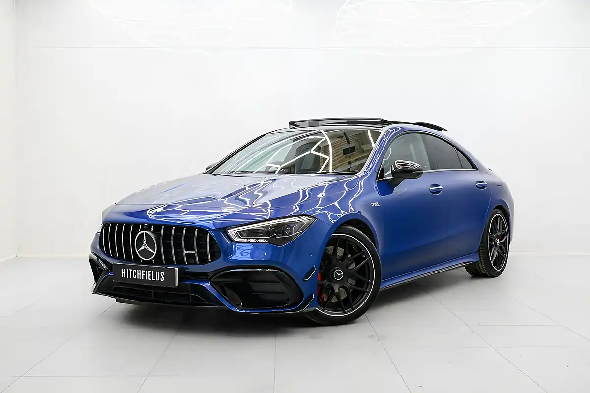 Used 2024 Mercedes-Benz Cla S Plus Spectral Blue - Interior and Exterior details 4