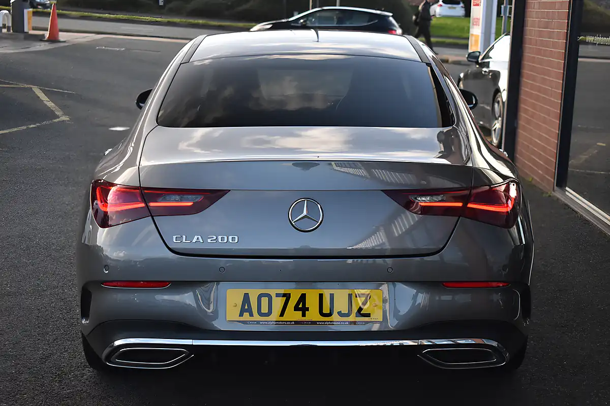 Used 2024 Mercedes-Benz CLA200 AMG Line (premium) Mountain Grey - Interior and Exterior details 6