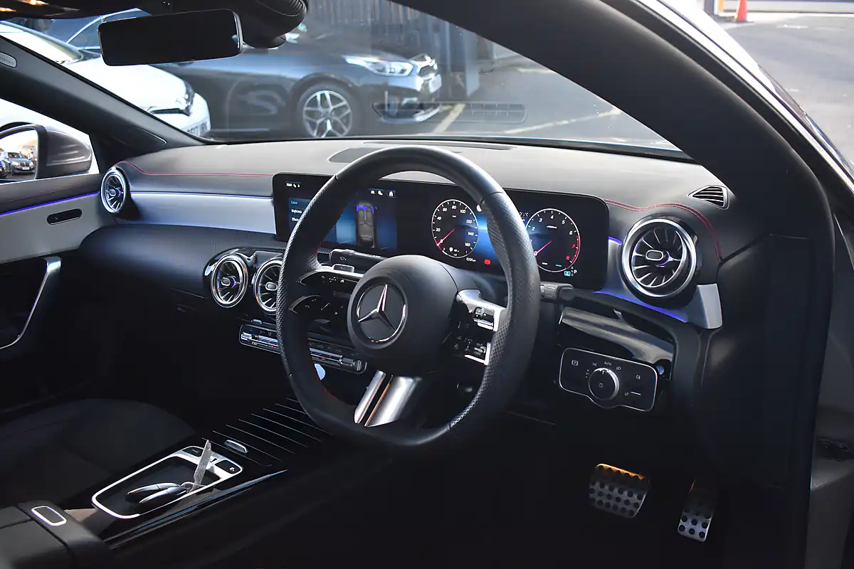 Used 2024 Mercedes-Benz CLA200 AMG Line (premium) Mountain Grey - Interior and Exterior details 8