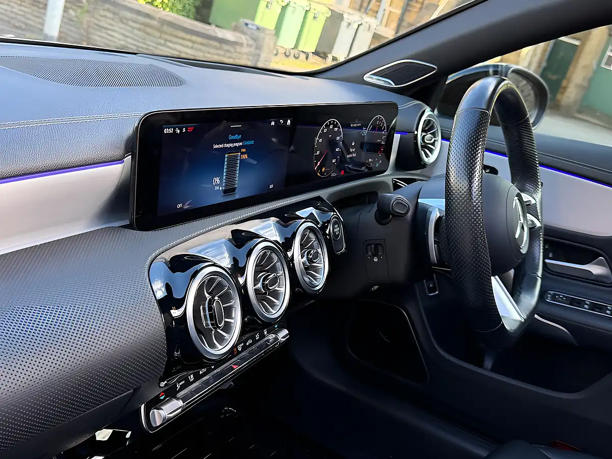 Used 2024 Mercedes-Benz CLA250 AMG Line Premium Plus Black - Interior and Exterior details 13