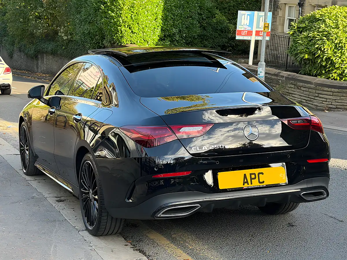 Used 2024 Mercedes-Benz CLA250 AMG Line Premium Plus Black - Interior and Exterior details 4
