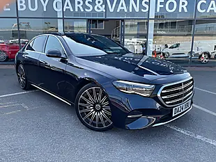 Used 2024 Mercedes-Benz E-Class Exclusive Edition Blue - Interior and Exterior details 18