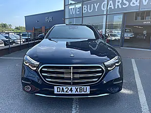 Used 2024 Mercedes-Benz E-Class Exclusive Edition Blue - Interior and Exterior details 3