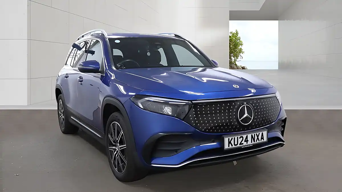 Used 2024 Mercedes-Benz Eqb AMG Line (executive) Blue - Front View