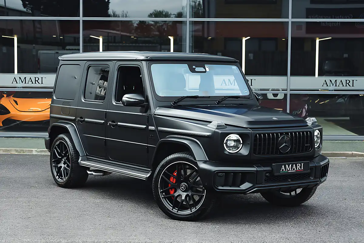 Used 2024 Mercedes-Benz G 63 Magno Edition Night Black Magno - Front View