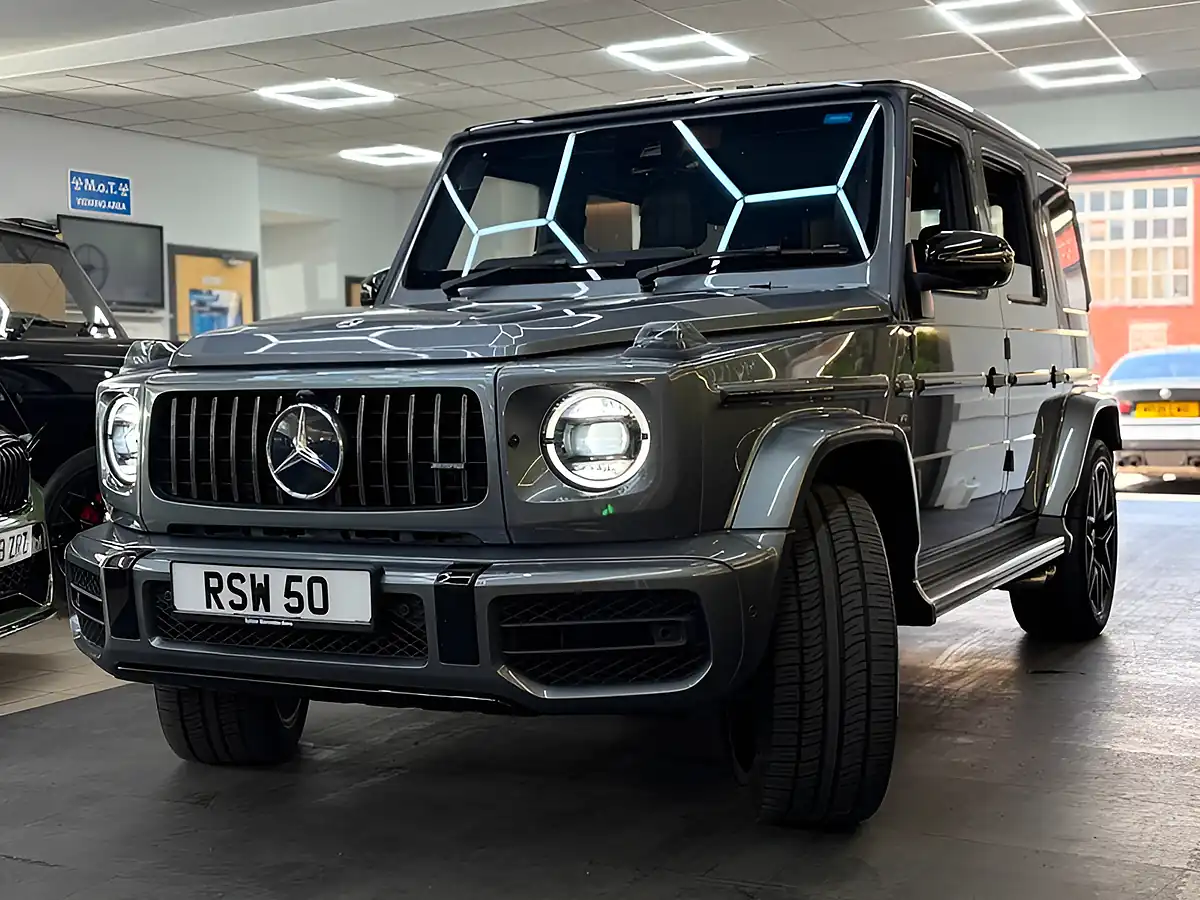 Used 2024 Mercedes-Benz G Class Carbon Edition Grey - Interior and Exterior details 5