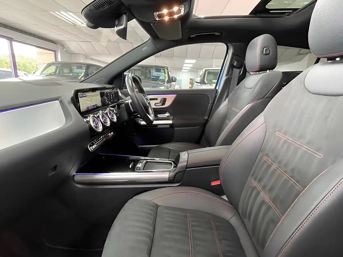 Used 2024 Mercedes-Benz Gla AMG Line Premium Plus Spectral Blue - Interior and Exterior details 15