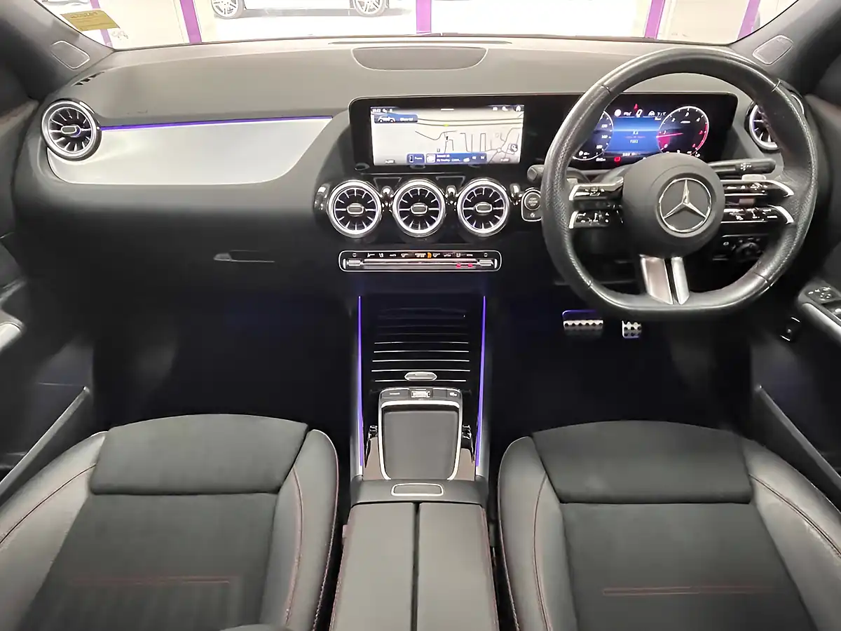 Used 2024 Mercedes-Benz Gla AMG Line Premium Plus Spectral Blue - Interior and Exterior details 2