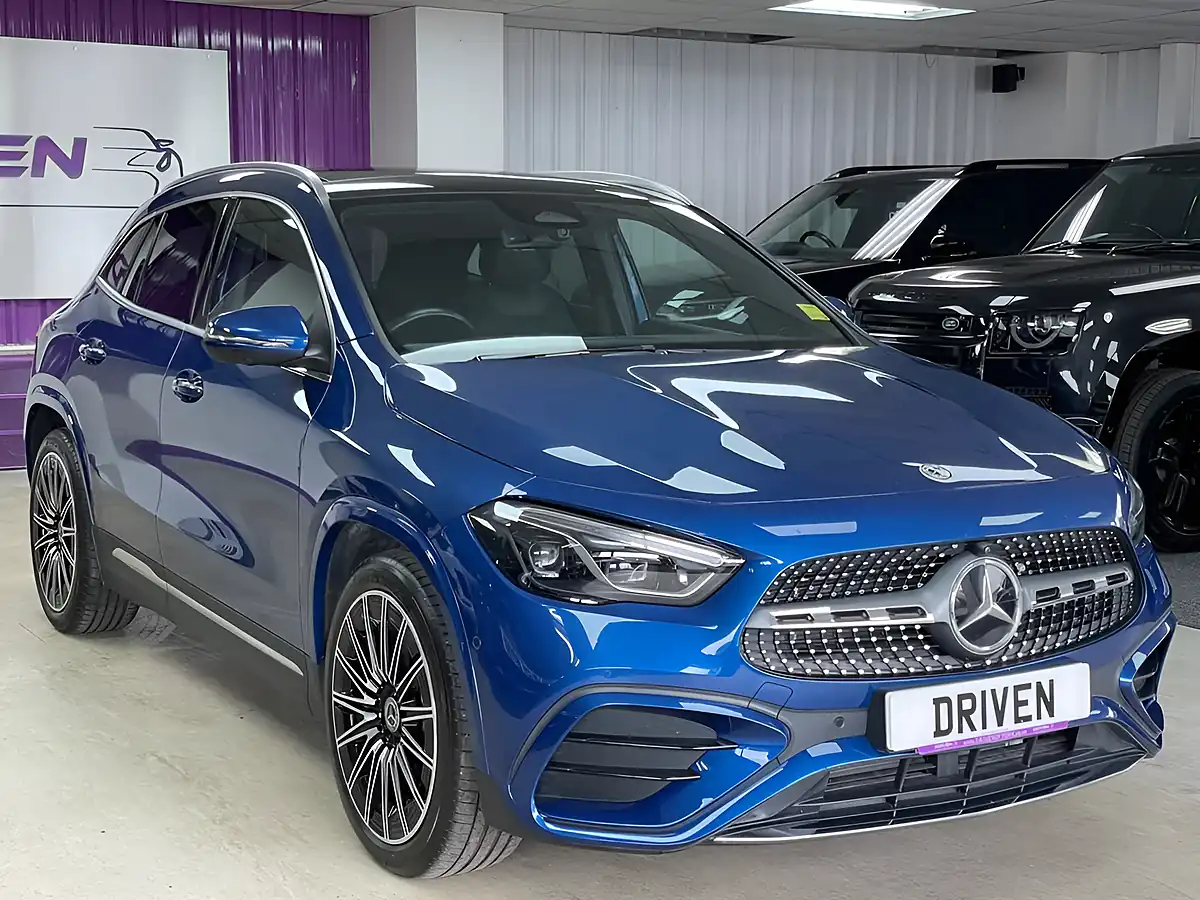 Used 2024 Mercedes-Benz Gla AMG Line Premium Plus Spectral Blue - Interior and Exterior details 5