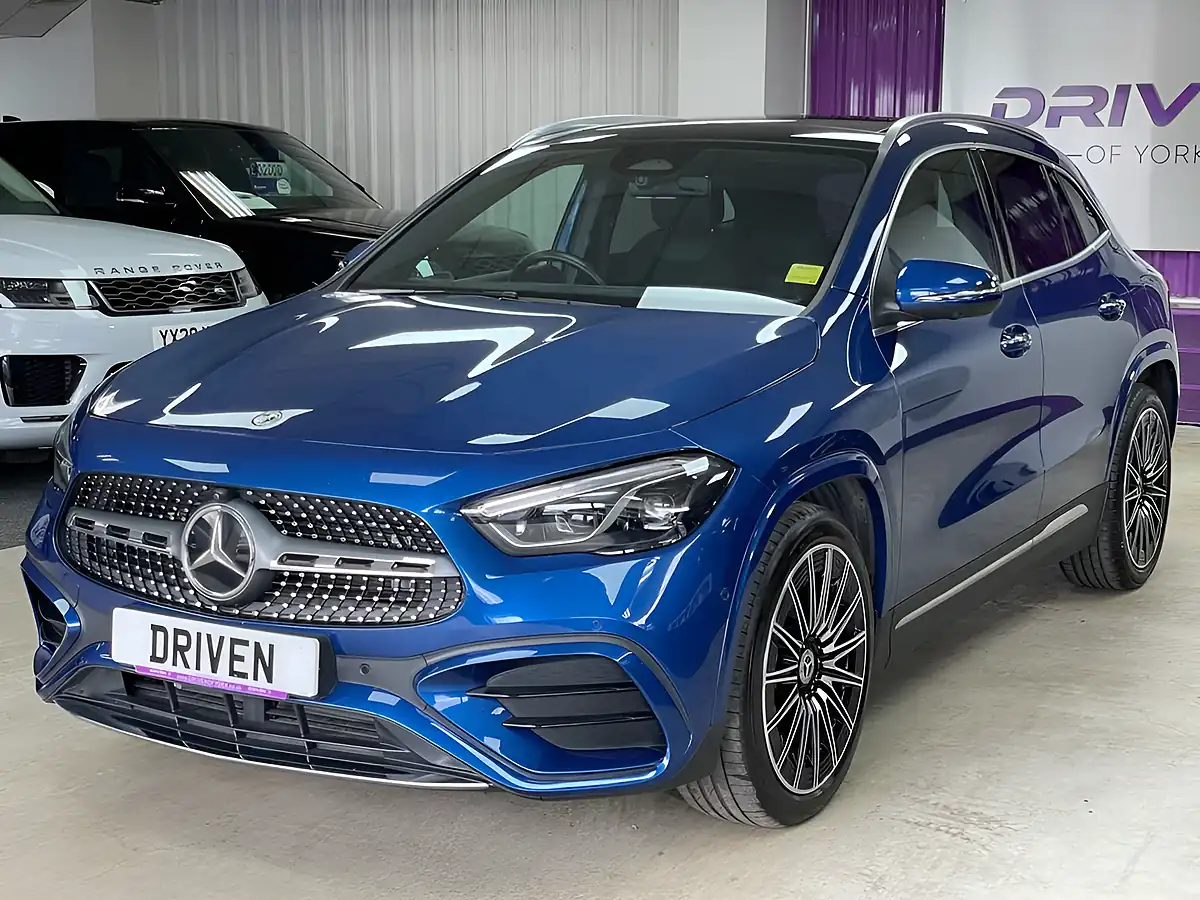 Used 2024 Mercedes-Benz Gla AMG Line Premium Plus Spectral Blue - Interior and Exterior details 7
