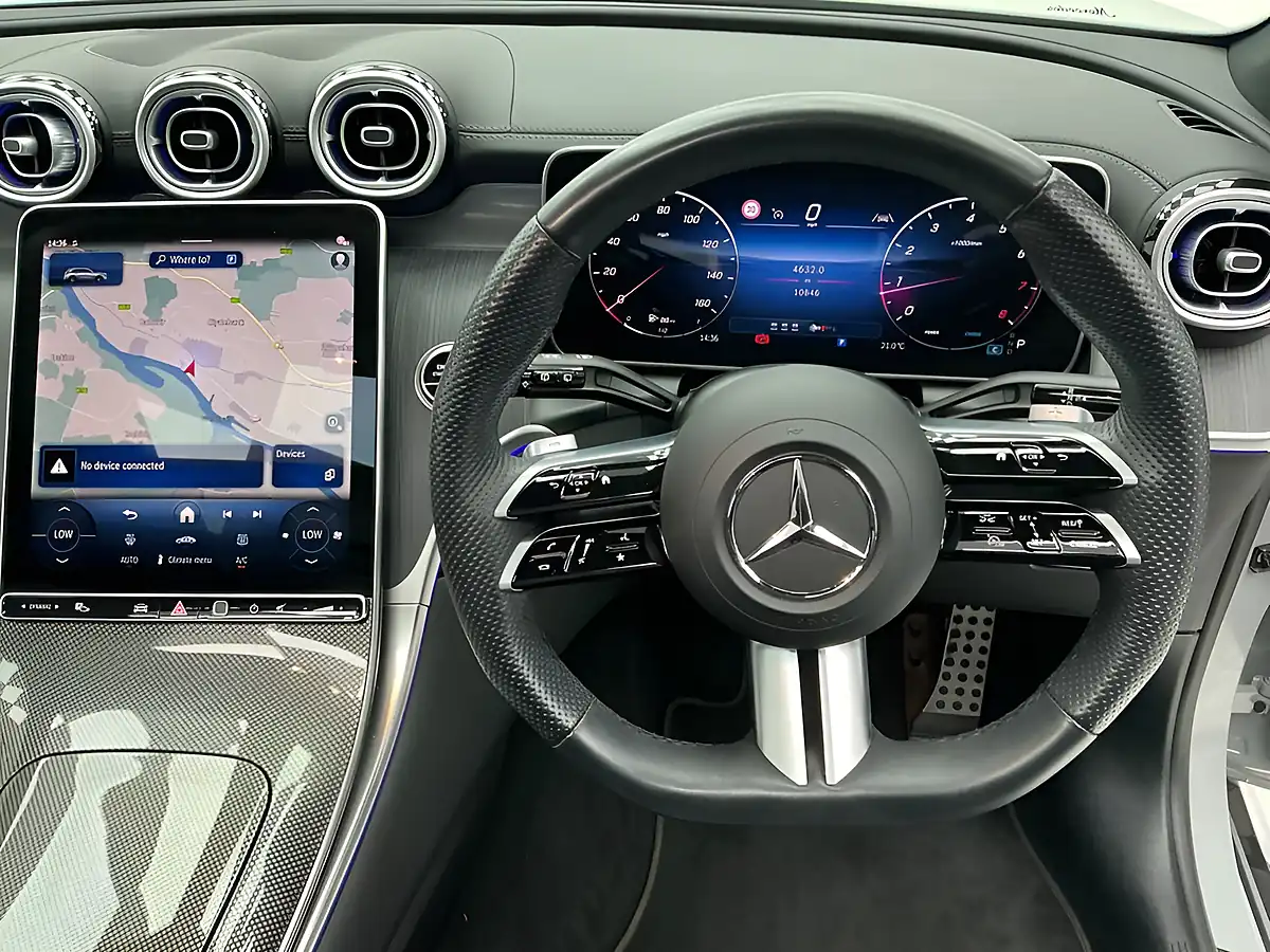 Used 2024 Mercedes-Benz Glc AMG Line Artic Grey - Interior and Exterior details 13