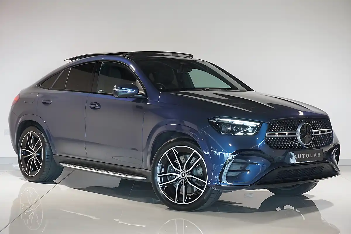 Used 2024 Mercedes-Benz Gle AMG Line Premium Plus Coupe Sodalite Blue - Interior and Exterior details 13