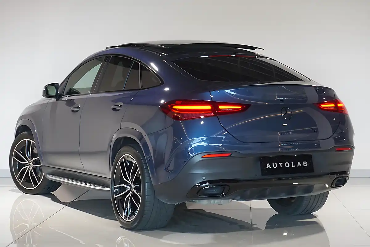 Used 2024 Mercedes-Benz Gle AMG Line Premium Plus Coupe Sodalite Blue - Interior and Exterior details 4