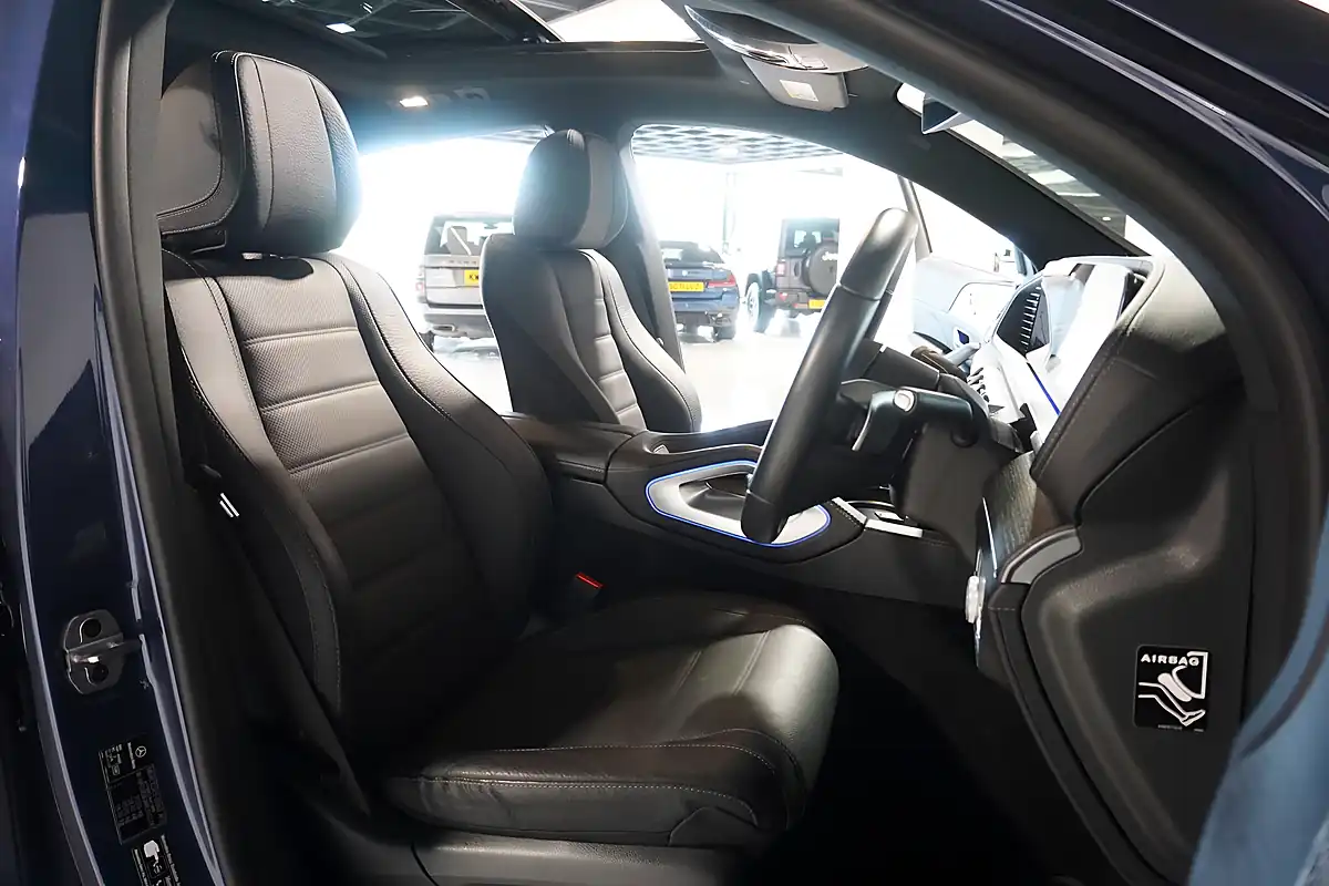 Used 2024 Mercedes-Benz Gle AMG Line Premium Plus Coupe Sodalite Blue - Interior and Exterior details 9