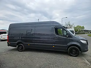 Used 2024 Mercedes-Benz Sprinter 317 Premium Lwb Grey - Interior and Exterior details 2