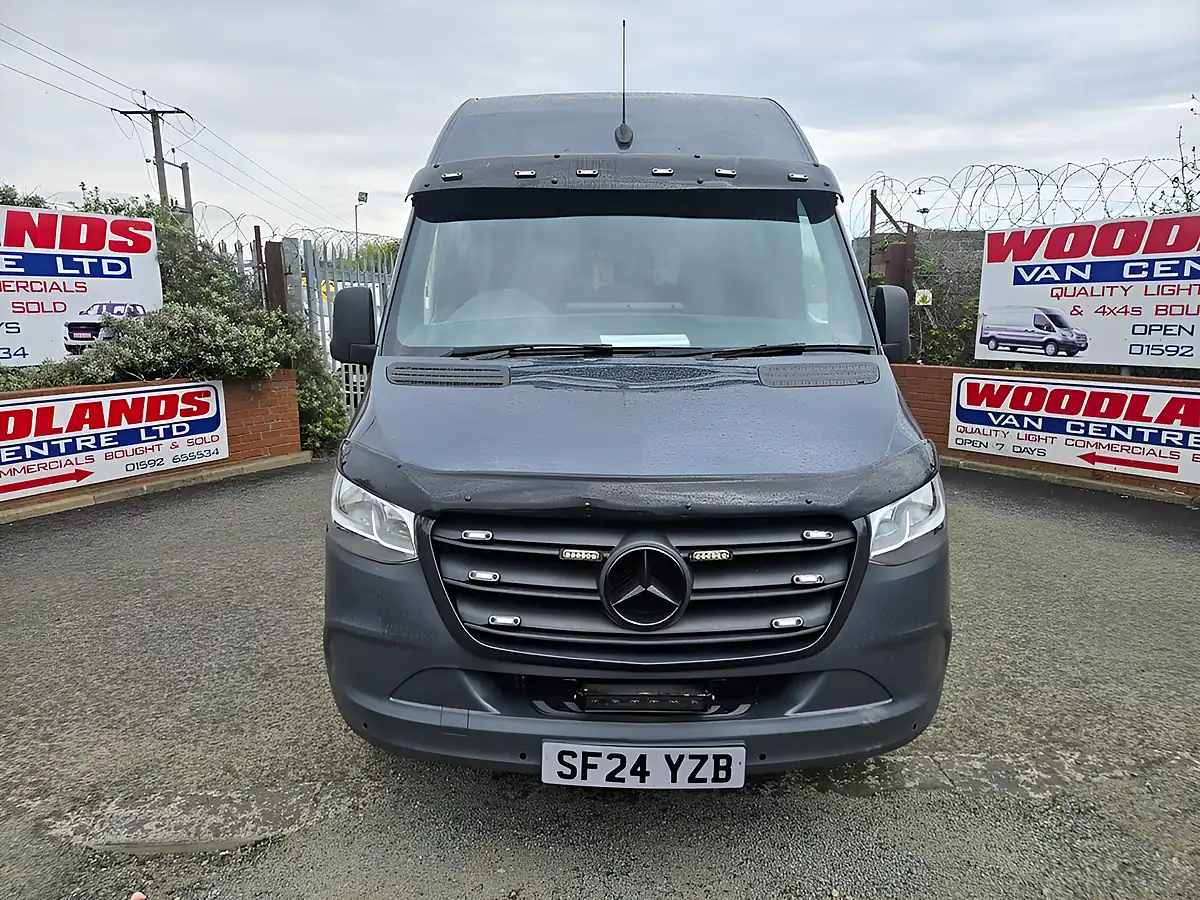 Used 2024 Mercedes-Benz Sprinter 317 Premium Lwb Grey - Interior and Exterior details 3