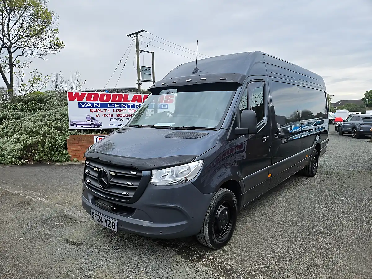 Used 2024 Mercedes-Benz Sprinter 317 Premium Lwb Grey - Interior and Exterior details 4