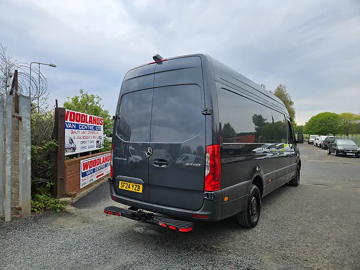 Used 2024 Mercedes-Benz Sprinter 317 Premium Lwb Grey - Interior and Exterior details 8