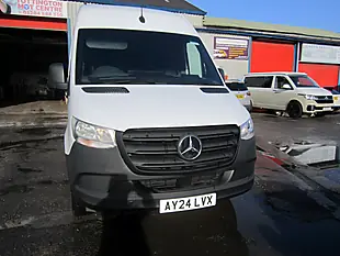 Used 2024 Mercedes-Benz Sprinter Progressive White - Interior and Exterior details 2