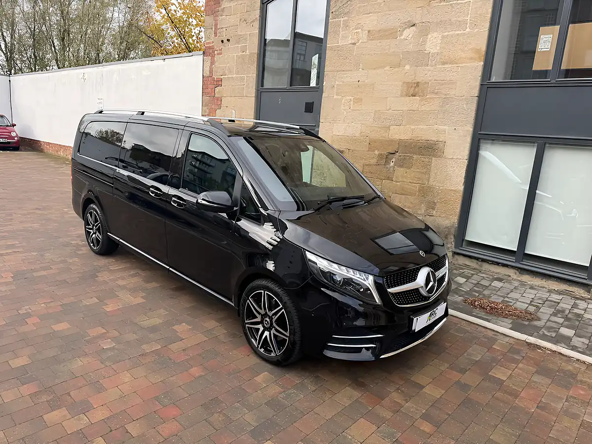 Used 2024 Mercedes-Benz V Class AMG Line Black - Front View