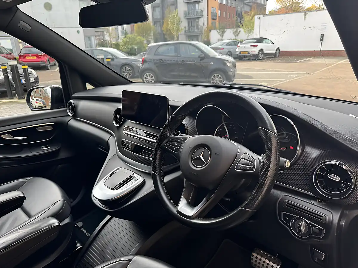 Used 2024 Mercedes-Benz V Class AMG Line Black - Interior and Exterior details 9