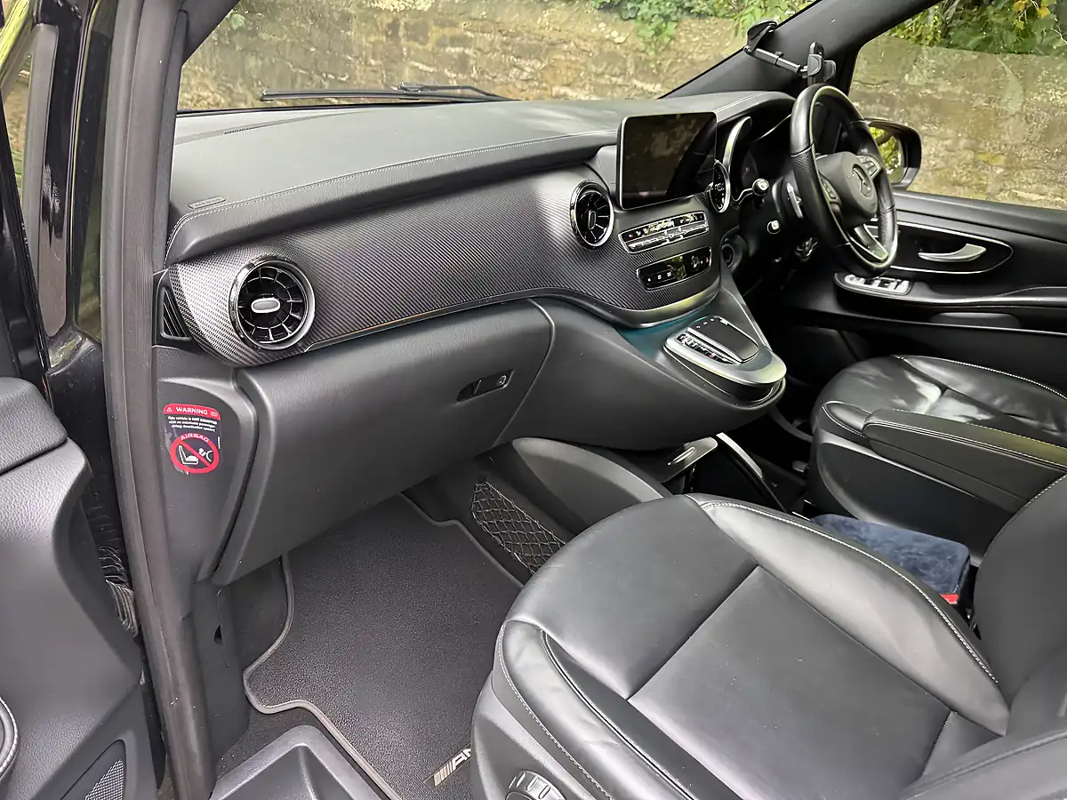 Used 2024 Mercedes-Benz V Class AMG Line Black - Interior and Exterior details 13