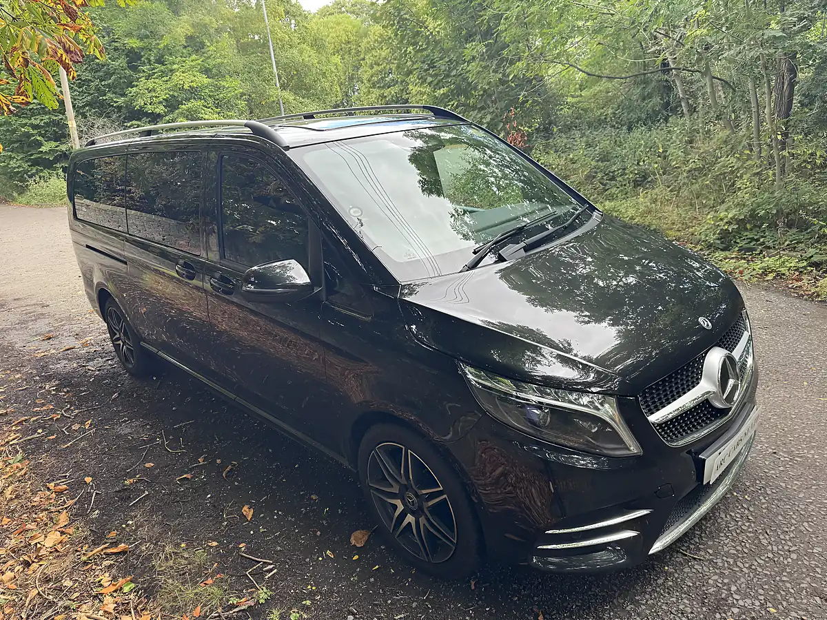 Used 2024 Mercedes-Benz V Class AMG Line Black - Interior and Exterior details 9