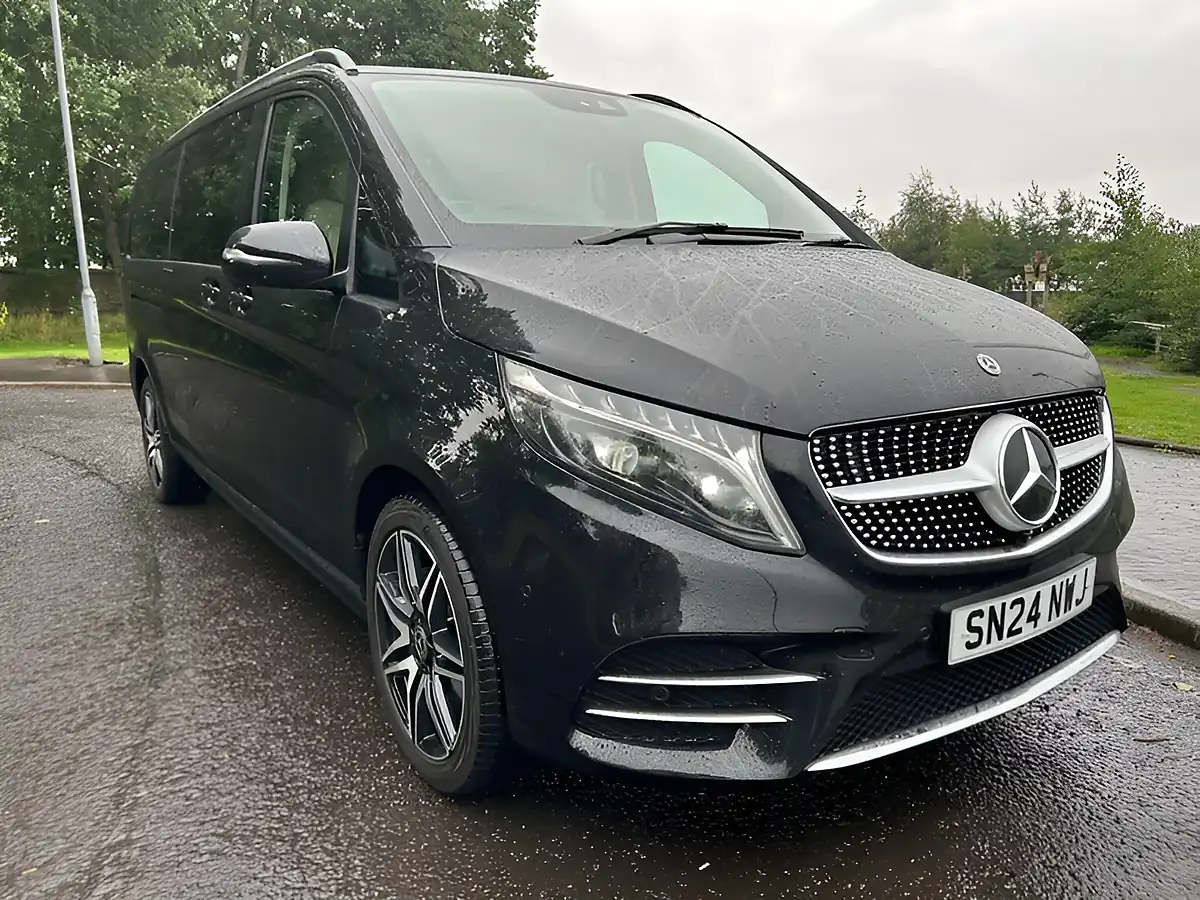 Used 2024 Mercedes-Benz V Class AMG Line Obsidian Black - Front View