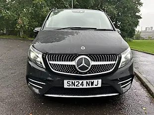 Used 2024 Mercedes-Benz V Class AMG Line Obsidian Black - Interior and Exterior details 2
