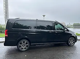Used 2024 Mercedes-Benz V Class AMG Line Obsidian Black - Interior and Exterior details 6