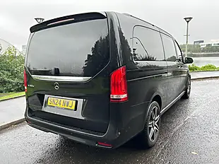 Used 2024 Mercedes-Benz V Class AMG Line Obsidian Black - Interior and Exterior details 7