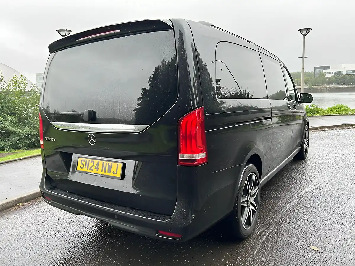 Used 2024 Mercedes-Benz V Class AMG Line Obsidian Black - Interior and Exterior details 7
