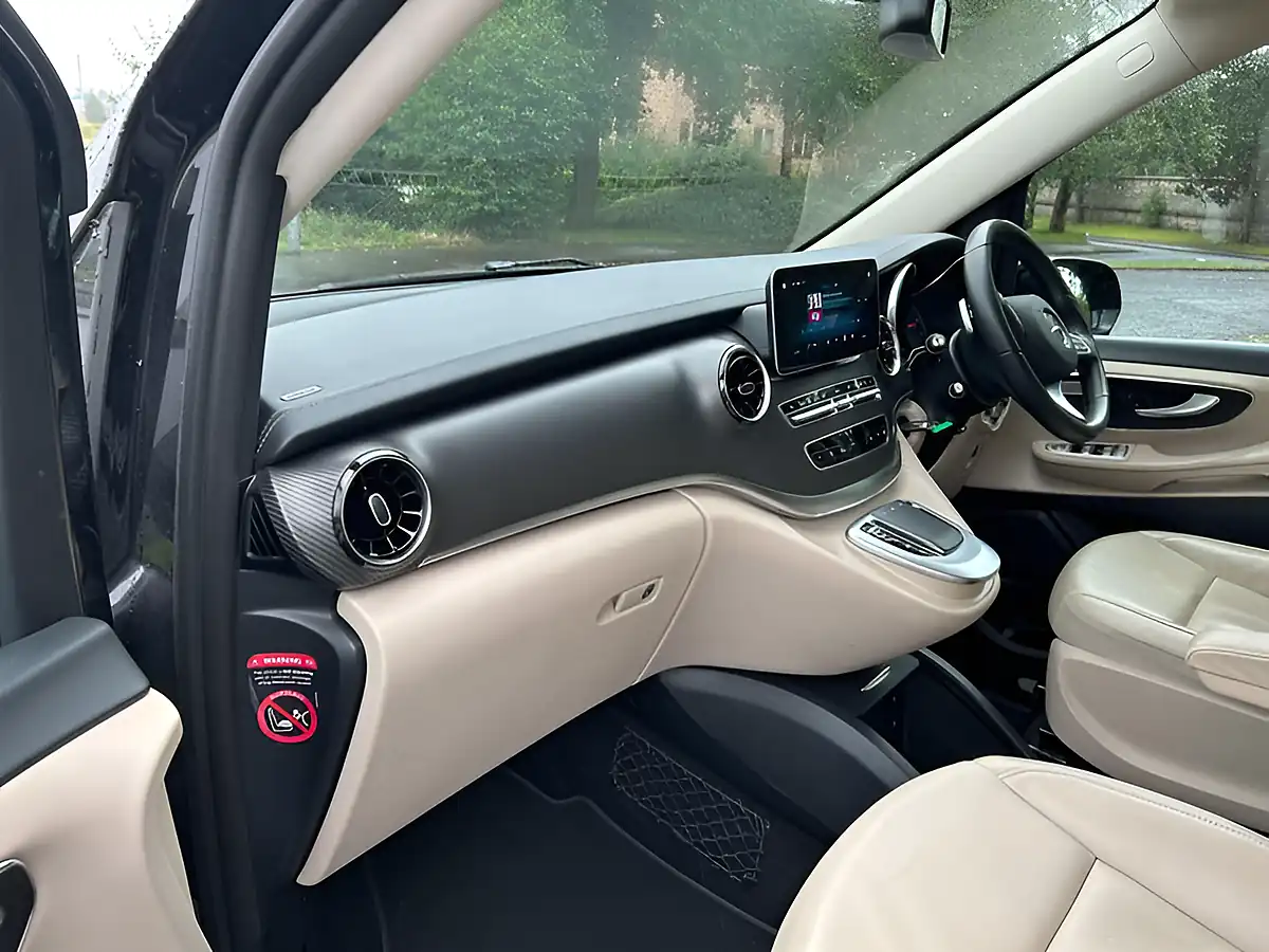 Used 2024 Mercedes-Benz V Class AMG Line Obsidian Black - Interior and Exterior details 8
