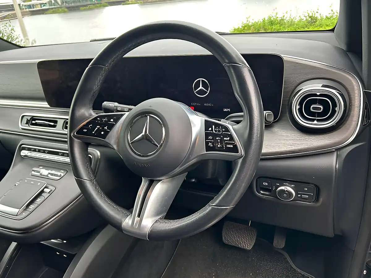 Used 2024 Mercedes-Benz V Class Sport Obsidian Black - Interior and Exterior details 19