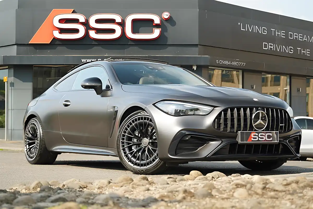 Used 2024 Mercedes CLE53 AMG Night Edition (premium Plus) Graphite Grey Magno - Front View