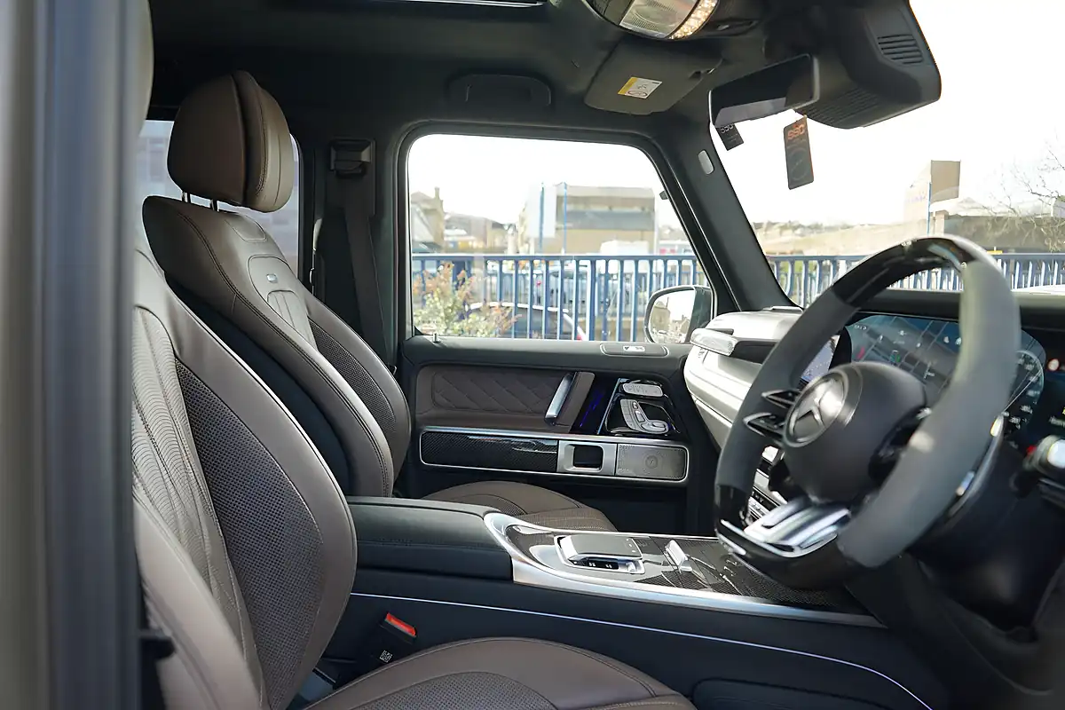 Used 2024 Mercedes G Class AMG Magno Edition Green - Interior and Exterior details 11