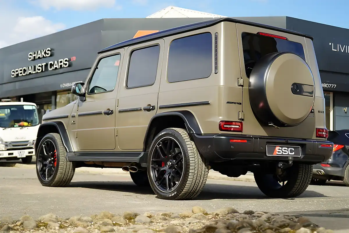 Used 2024 Mercedes G Class AMG Magno Edition Green - Interior and Exterior details 2