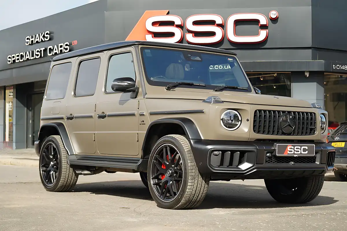 Used 2024 Mercedes G Class AMG Magno Edition Green - Interior and Exterior details 5