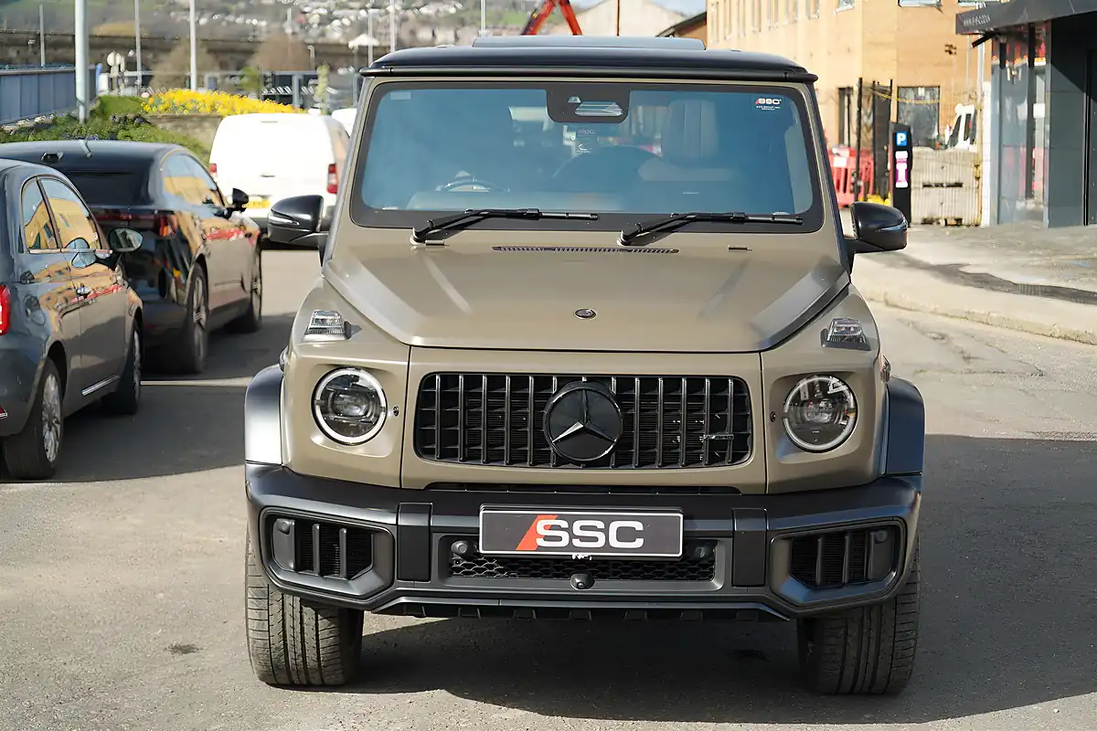 Used 2024 Mercedes G Class AMG Magno Edition Green - Interior and Exterior details 6