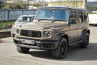 Used 2024 Mercedes G Class AMG Magno Edition Green - Interior and Exterior details 7