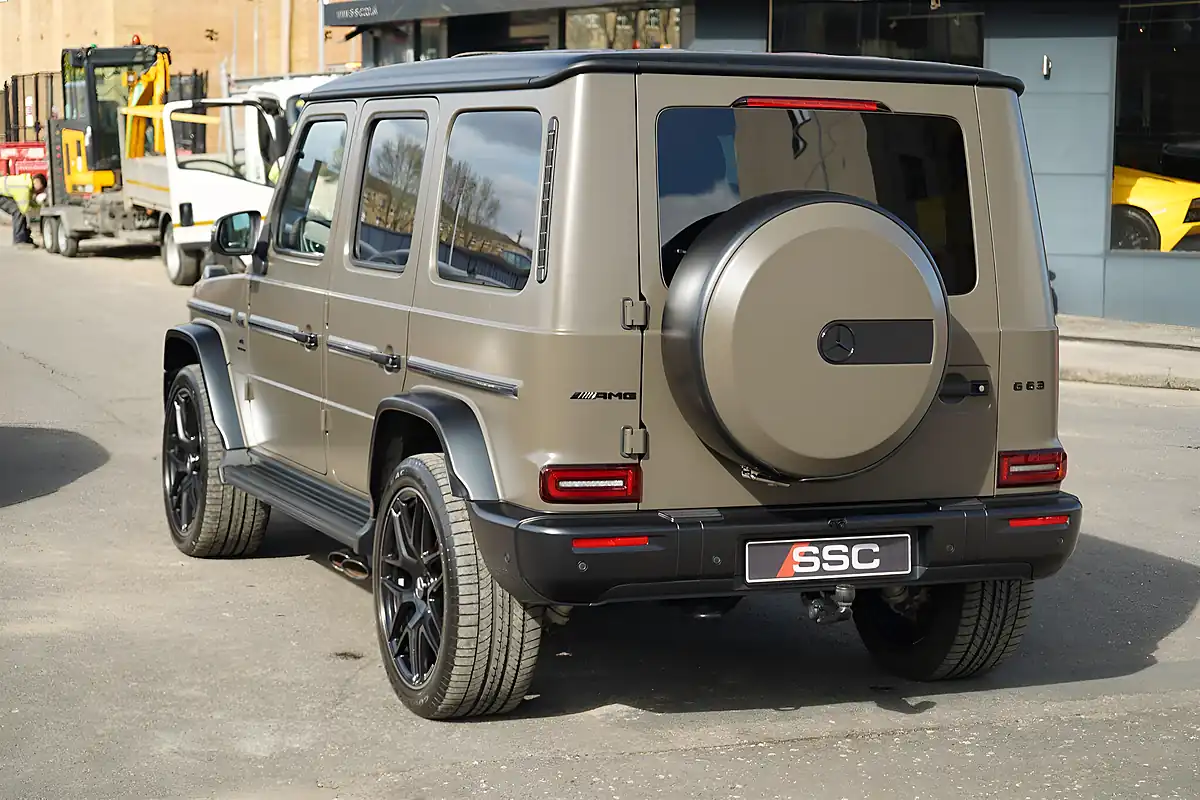 Used 2024 Mercedes G Class AMG Magno Edition Green - Interior and Exterior details 9